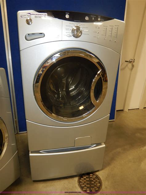 ge front load washer dryer set in manhattan ks item bm9484 sold purple wave