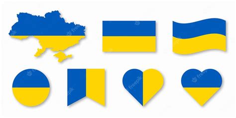 Bandera De Ucrania Símbolo De La Bandera De Ucrania Bandera Nacional De