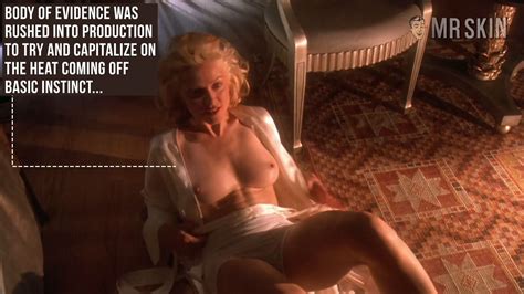Anatomy Of A Nude Scene Madonna Touches On Her Basic Instincts In Body Of Evidence At Mr Skin