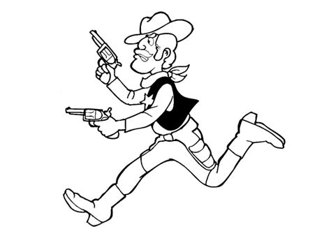 Miscellaneous coloring pages for kids. Cowboys coloring pages - Coloring pages