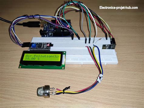 Iot Based Air Pollution Monitoring System Arduino Diy Electronics