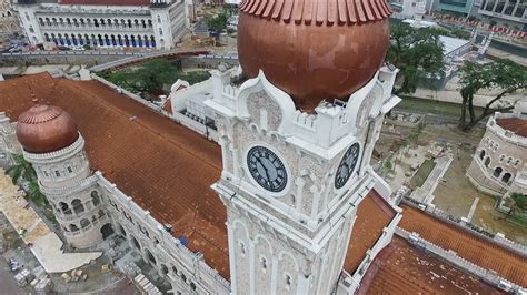 Sultan abdul samad building was built in 1894 and completed in 1897 and has a moorish architecture in its design. Aerial Videography - Bangunan Sultan Abdul Samad, Kuala ...
