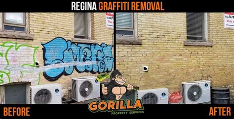 Regina Graffiti Removal Gorilla Property Services