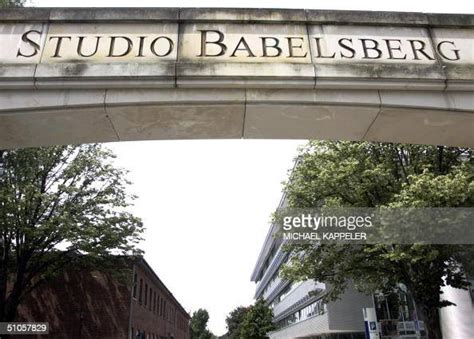 The Main Entrance Of The Babelsberg Film Studios In The Eastern Town