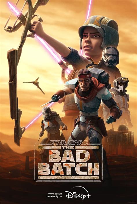 Disney Star Wars The Bad Batch Season 3 Mayday Character Poster