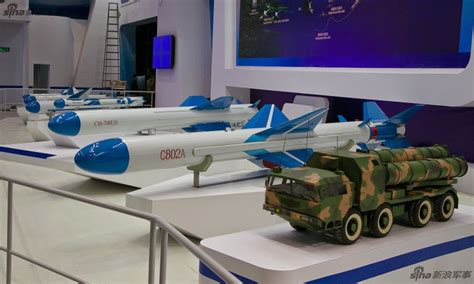 Zhuhai Air Show 2014 C602 C802a And C701ar Anti Ship Missiles