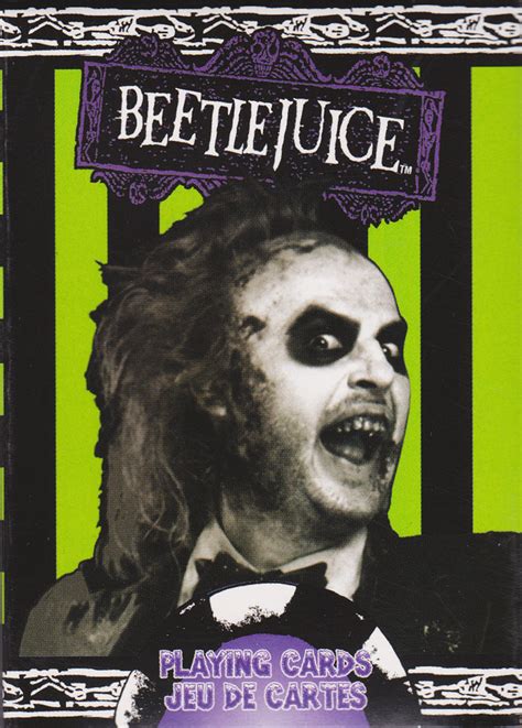 Beetlejuice Playing Cards In 2022 Beetlejuice Cards Playing Cards