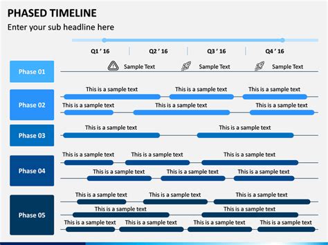 Phased Timeline Powerpoint Template Sketchbubble