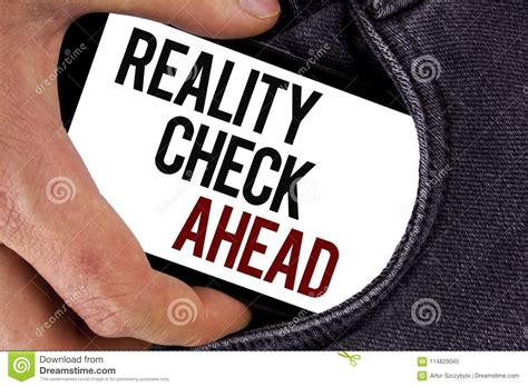 Handwriting Text Reality Check Ahead. Concept Meaning Unveil Truth ...