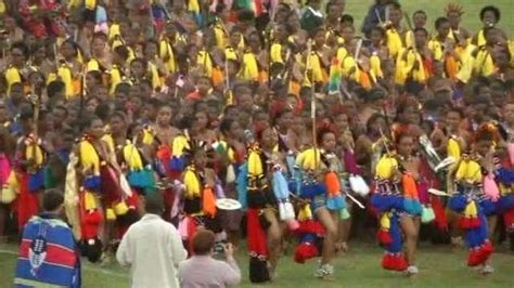 Swaziland Virgins Perform Reed Dance