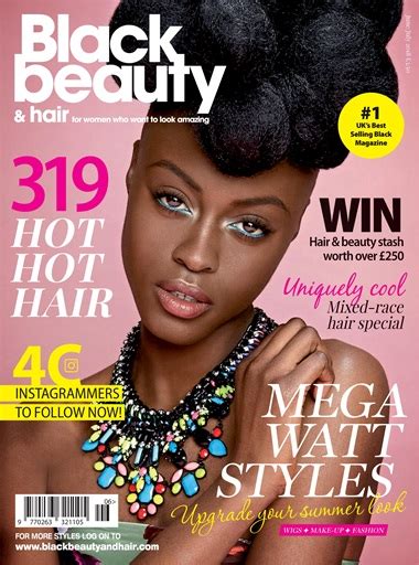 Black Beauty And Hair The Uks No 1 Black Magazine Junejuly 2018