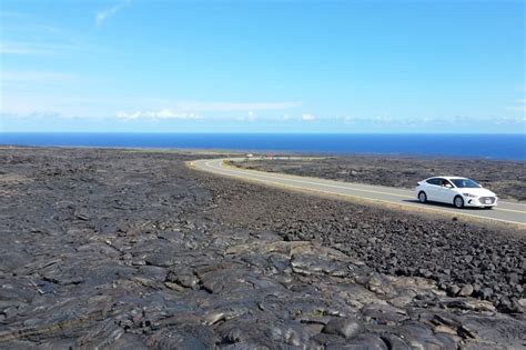 Drive The Chain Of Craters Road To See Lava Fields In Hawaii Volcanoes