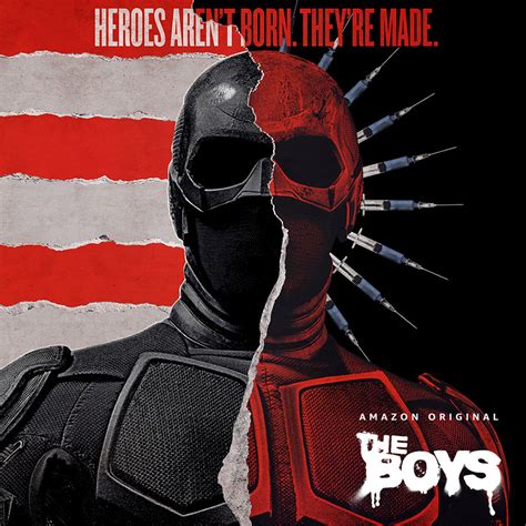 The Boys Season 2 Poster Black Noir The Boys Amazon Prime Video