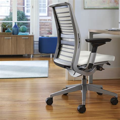The integrated liveback™ system conforms to your body and moves the newly redesigned think has fewer parts for easy recycling and even quicker disassembly. Steelcase Think® Leather Office Chair & Reviews | Wayfair