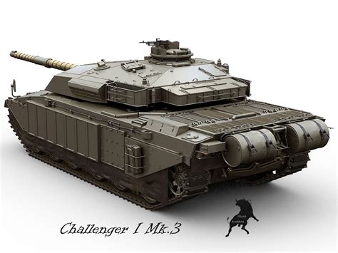 Challenger I Mk3 By Karras You Can Buy This 3d Model For 190 On