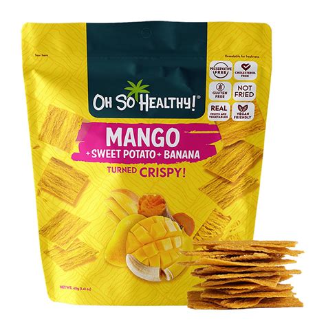 Oh So Healthy Mango Dipped Crisps 100g All Day Supermarket