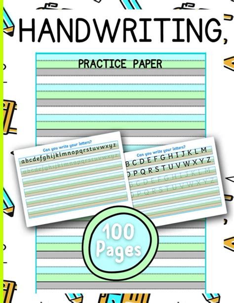 Buy Handwriting Practice Paper With Dotted Thirds Line Guide Ground