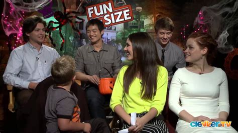 Cast your vote for the best film released in 2020. Victoria Justice & 'Fun Size' Cast Answer "Pumpkin ...