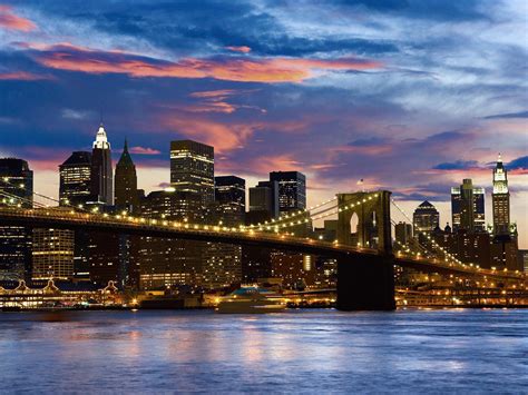 New York City Bing Images Brooklyn Bridge New York