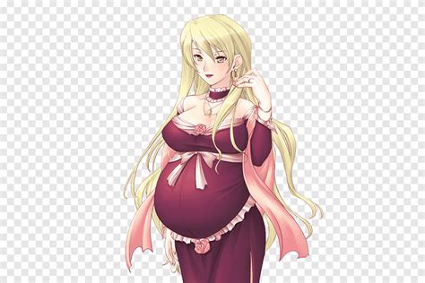 Anime Pregnancy Girl Breast Anime Cg Artwork Manga Png Pngegg