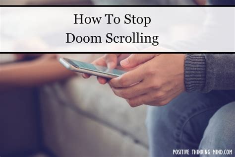 How To Stop Doom Scrolling And Take Back Control From Social Media