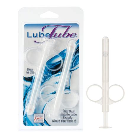 Lube Tube Personal Sex Lubricant Applicator Syringe Anal Shooter