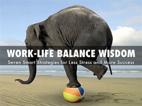 Work Life Balance Wisdom By Corporate Leadership Speaker And Author T
