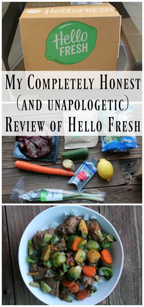 If you cook on sunday that means you have lunch and dinner ready to go for monday through thursday. My Completely Honest (and unapologetic) Review of Hello ...