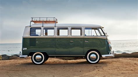 Tesla Powered Classic 1966 Vw Microbus Delivers Electric Van Life And