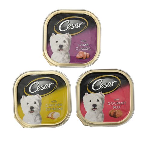 So check the right dog food now. Buy Cesar Dog Food Trays Online | ePETstore South Africa