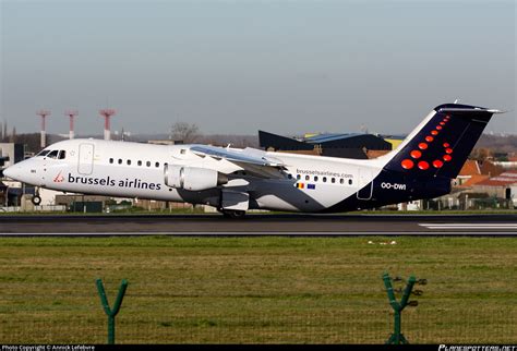 Oo Dwi Brussels Airlines British Aerospace Avro Rj100 Photo By Annick