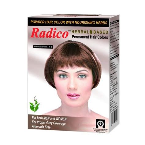 Radico Halal Herbal Brown Permanent Hair Color Pack Size Gm At Rs Pack In New Delhi