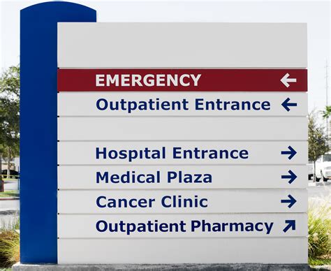 Ensuring The Health Of Your Hospital Signage Bartush Signs