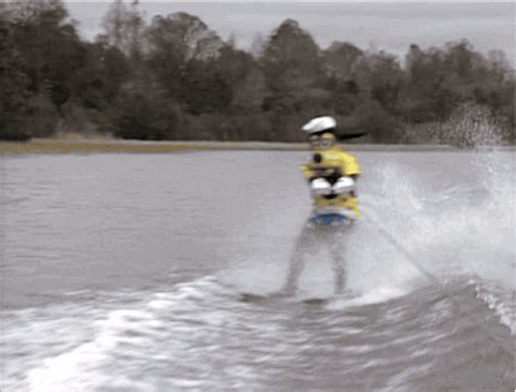 Jumping Water Skiing  Find And Share On Giphy