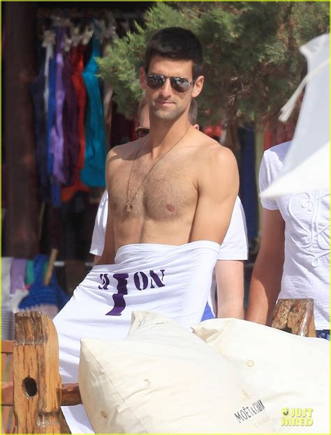Novak Djokovic Enjoys Shirtless Vacation After French Open Defeat Photo 3132166 Novak