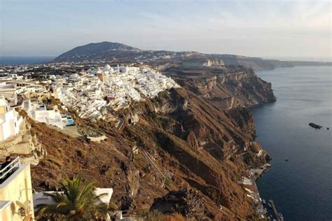 Caldera Von Santorin Vulkan Von Santorin