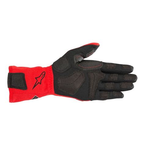 The seams on the fingers and palm are external and there is leather in accordion shape on parts that. Alpinestars Tech M Glove