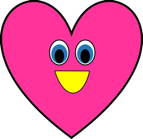 Pink Love Heart Clipart Free Download On Clipartmag