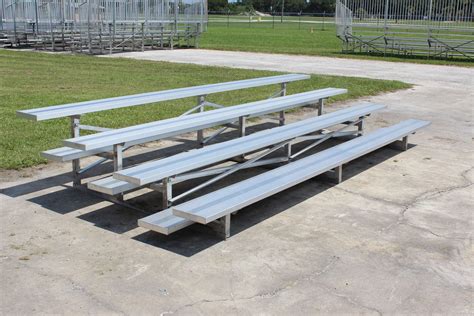 4 Row Aluminum Bleachers For Sale Best Prices Se Seating