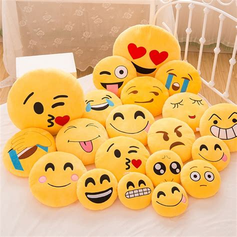 Buy 30 Cm Funny Emoji Pillows Emotion Soft Decorative