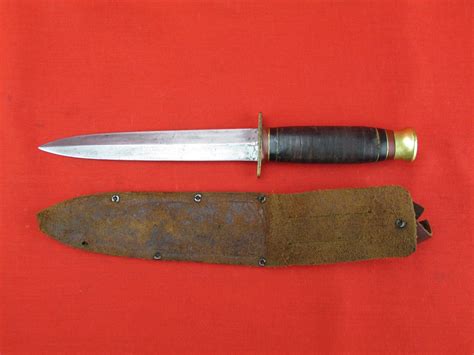 Ww2 British Commando Fighting Knife Dagger By Taylor Witness