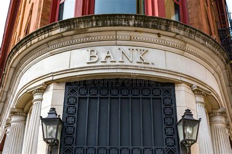 Old Bank Building Stock Image Image Of Classical Historic 20898247