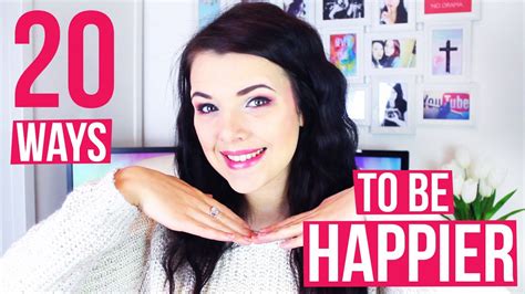 20 Ways To Feel Happier Youtube