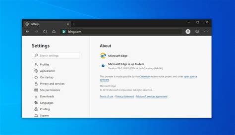 Chromium Based Microsoft Edge For Windows 10 Is Getting A New Update