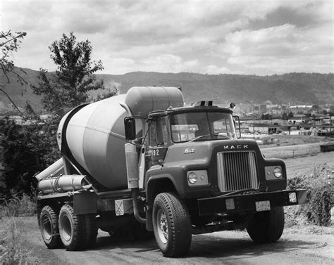 Mack Mixer | Mixer truck, Cement mixer truck, Concrete truck
