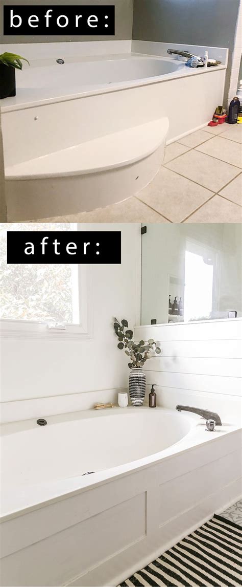 Has anyone had experience with this? DIY Bath Tub Skirt for Under $25 - Jacuzzi Bath Side Panel ...
