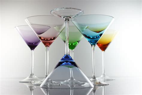 Crystal Martini Glasses Block Carousel Set Of 6 Stemware Etsy Crystal Martini Glasses