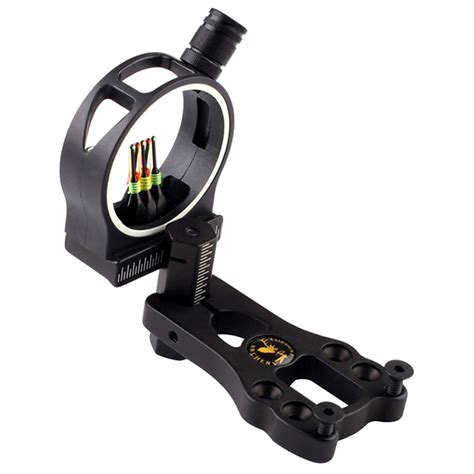 1pc 3 Pin Compound Bow Sight Fiber Optic 0029led Light For Hunting