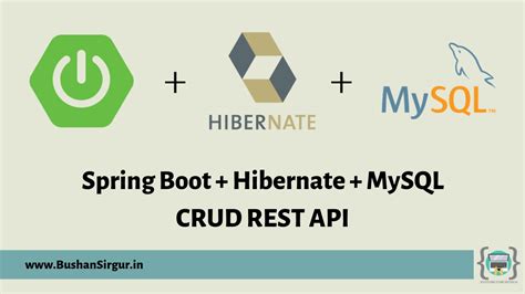 Spring Boot Hibernate MySQL CRUD REST API Tutorial Controller Service