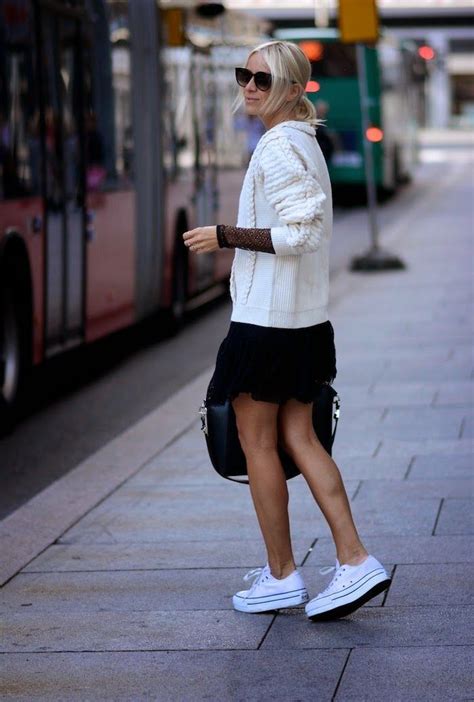 Https://wstravely.com/outfit/white Platform Sneakers Outfit